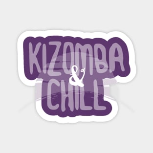 Kizomba & Chill. White edition. Sticker